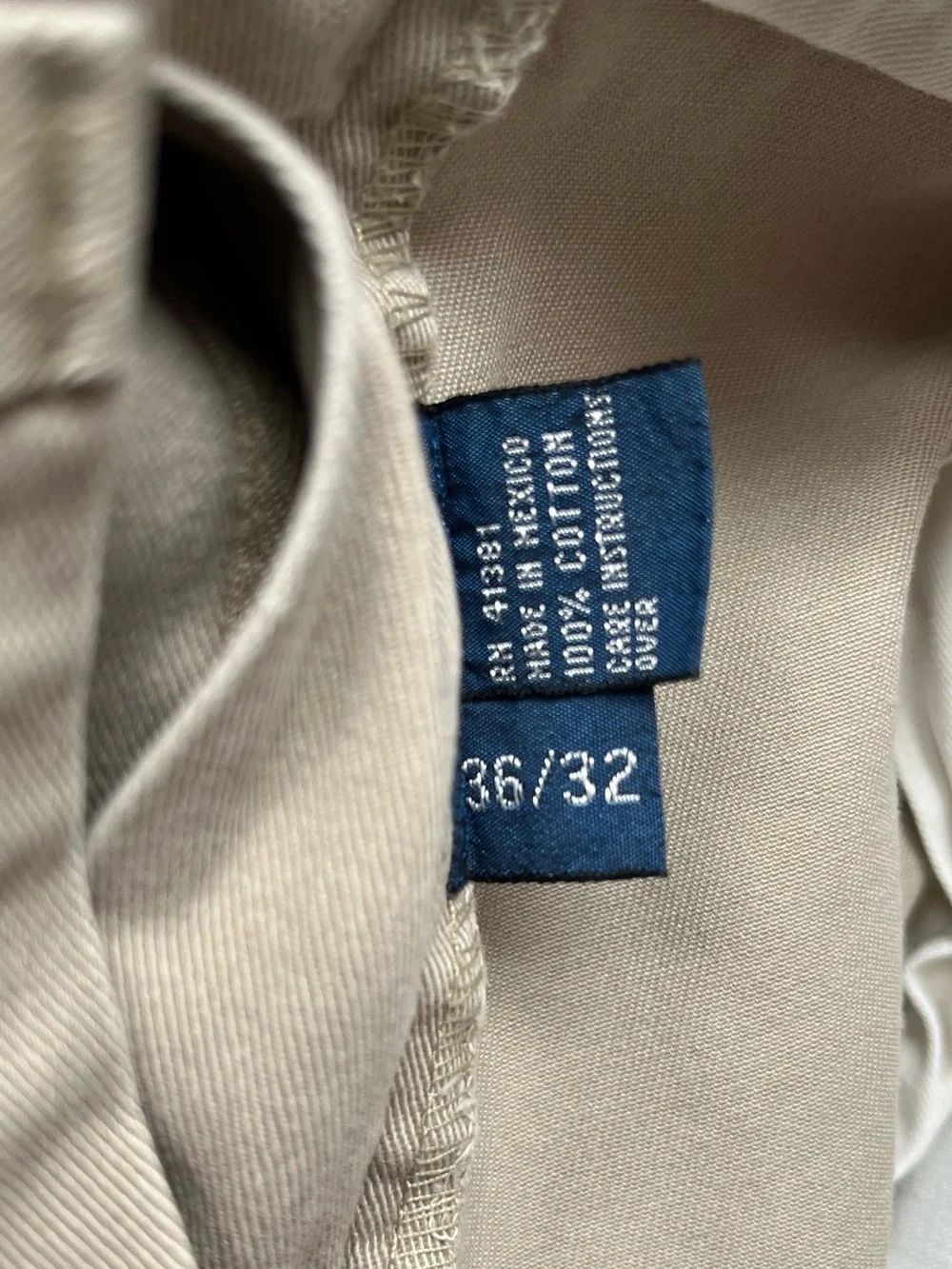 Polo Ralph Lauren Philip pants Men’s pleated Khaki tan Chinos pants size 36x30